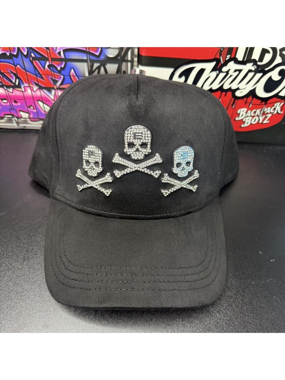 Barbas Hats FES Skull Lonche ALL SUEDE ** dandy 31 hats